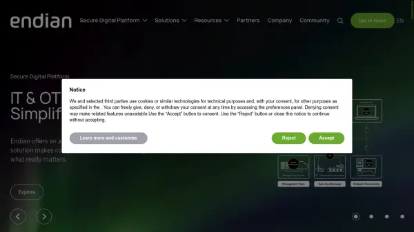 Endian Secure Digital Platform
