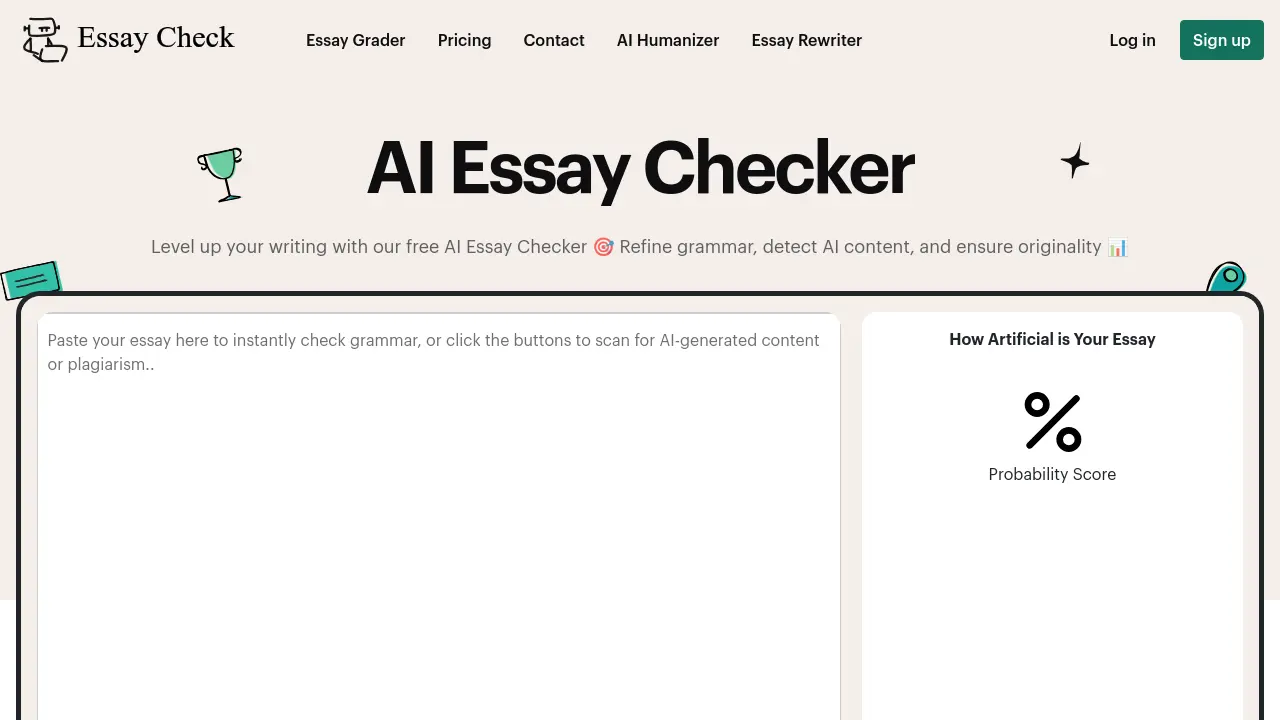 EssayCheck.ai screenshot