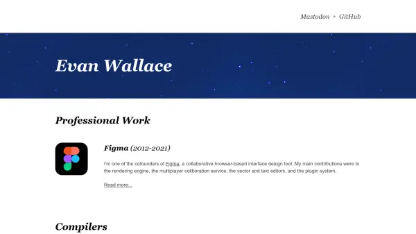 Evan Wallace Projects