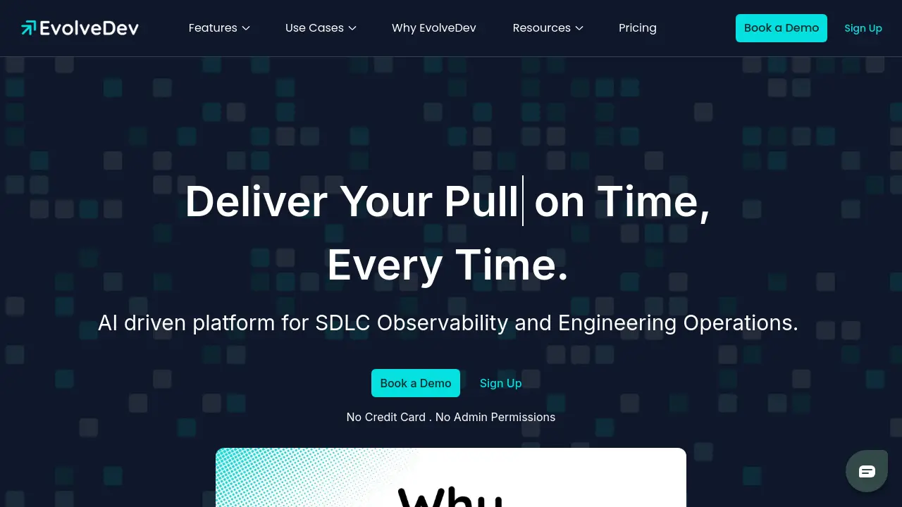 EvolveDev - AI-driven platform for SDLC Observability and Engineering ...