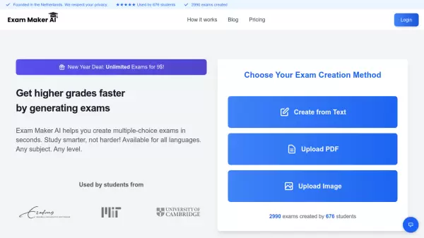 Exam Maker AI