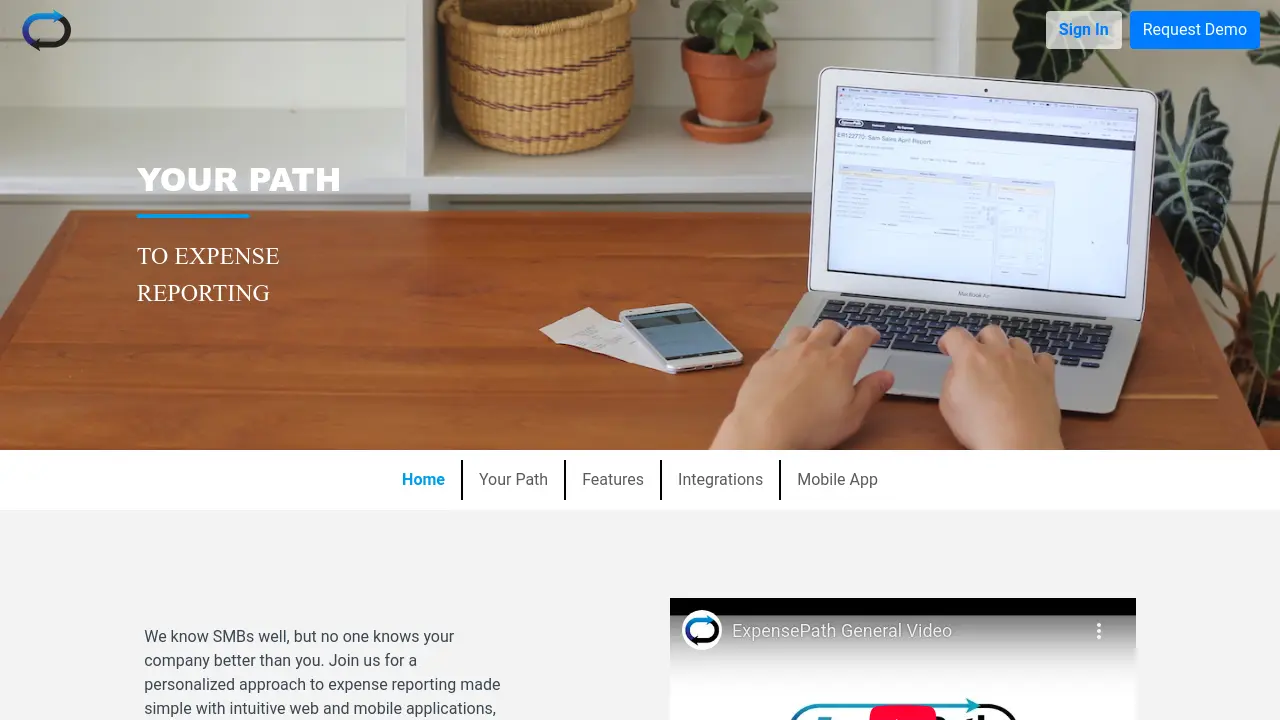 Expense Path App ExpensePath - Your path to easier expense reporting