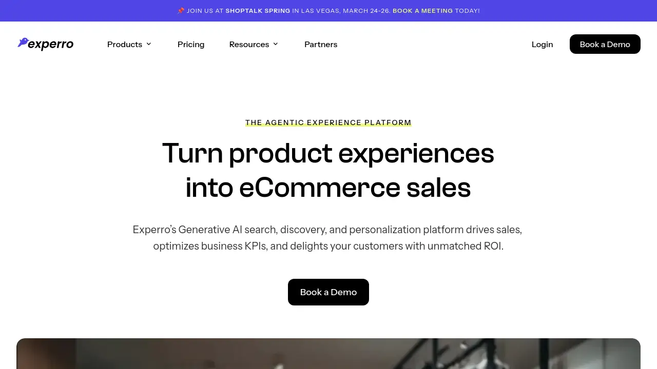 Experro - Turn product experiences into eCommerce sales