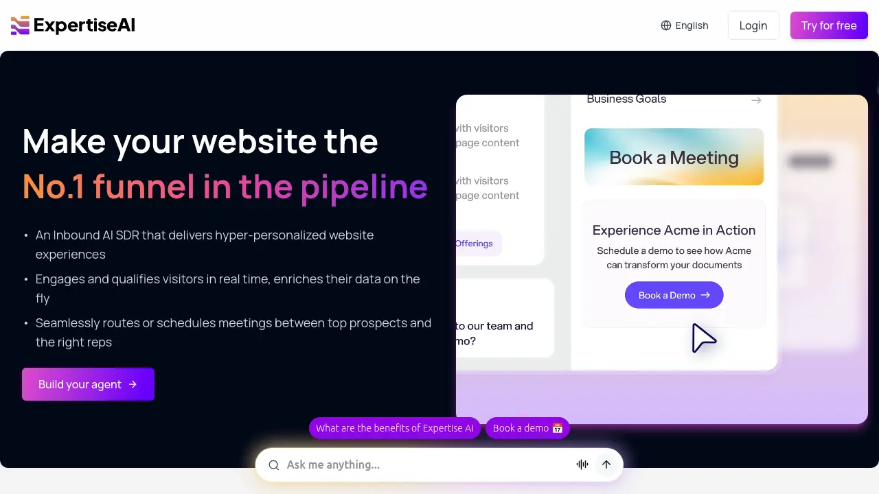 Expertise.ai screenshot