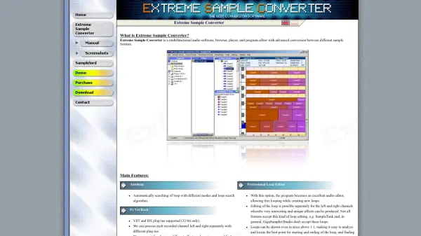 Extreme Sample Converter
