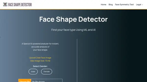 faceshapesdetector.com