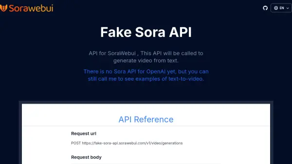 Fake Sora API