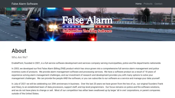 False Alarm Software
