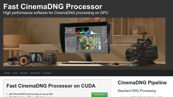 Fast CinemaDNG Processor