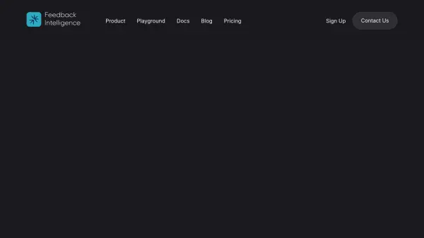 Feedback Intelligence