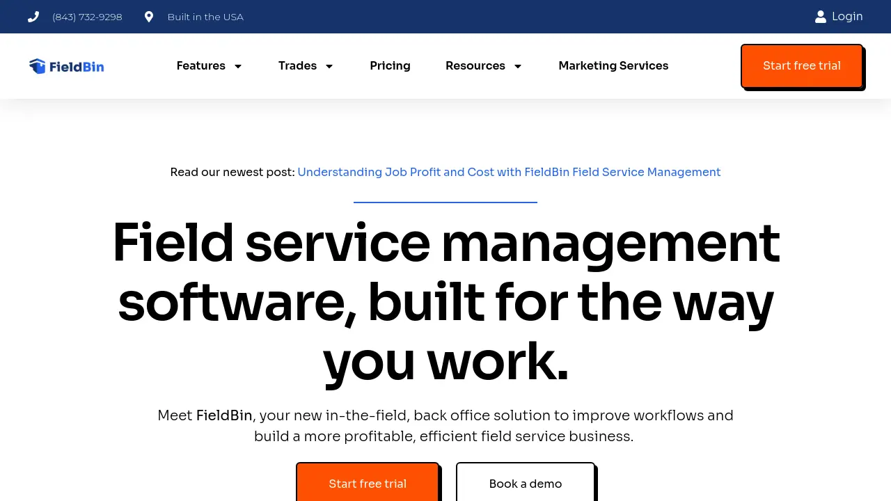 FieldBin - Streamline Field Service Operations with All-in-One ...
