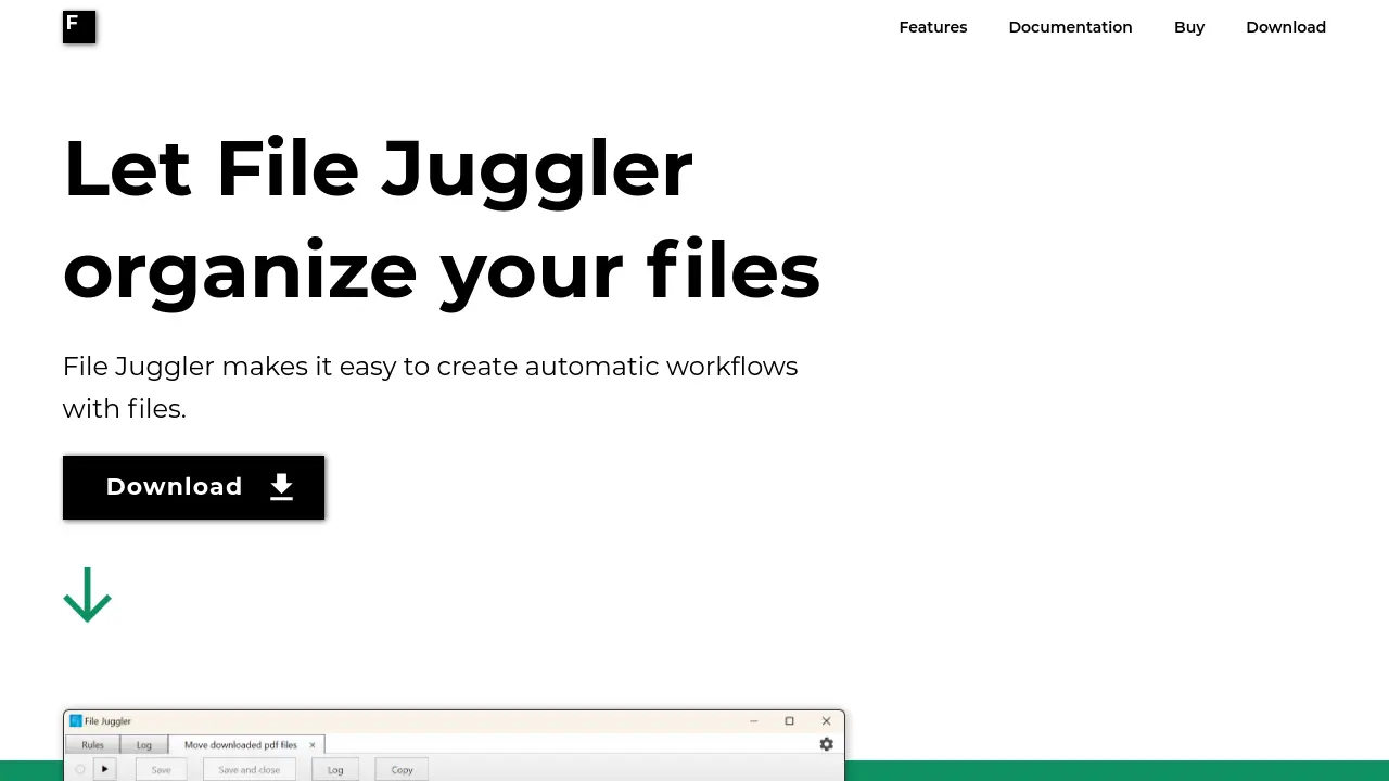 File Juggler - Automate your file organization with intelligent workflows