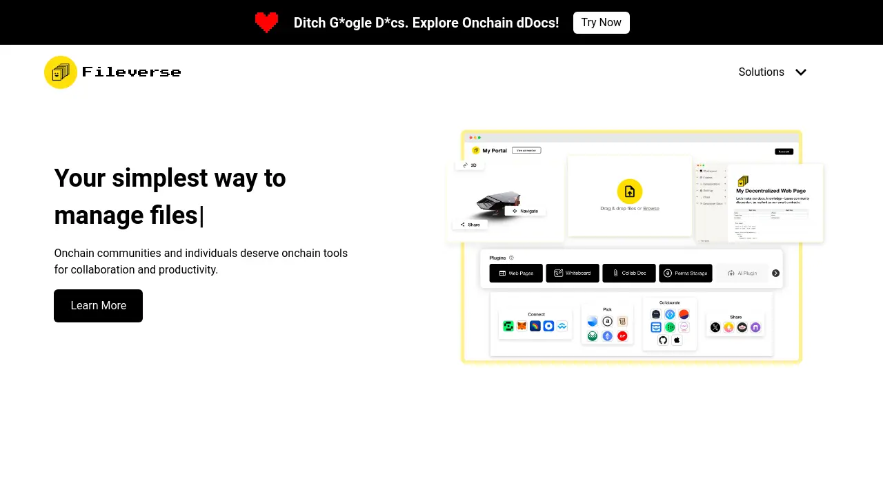 Fileverse - Decentralized Collaboration and File Sharing for Onchain ...