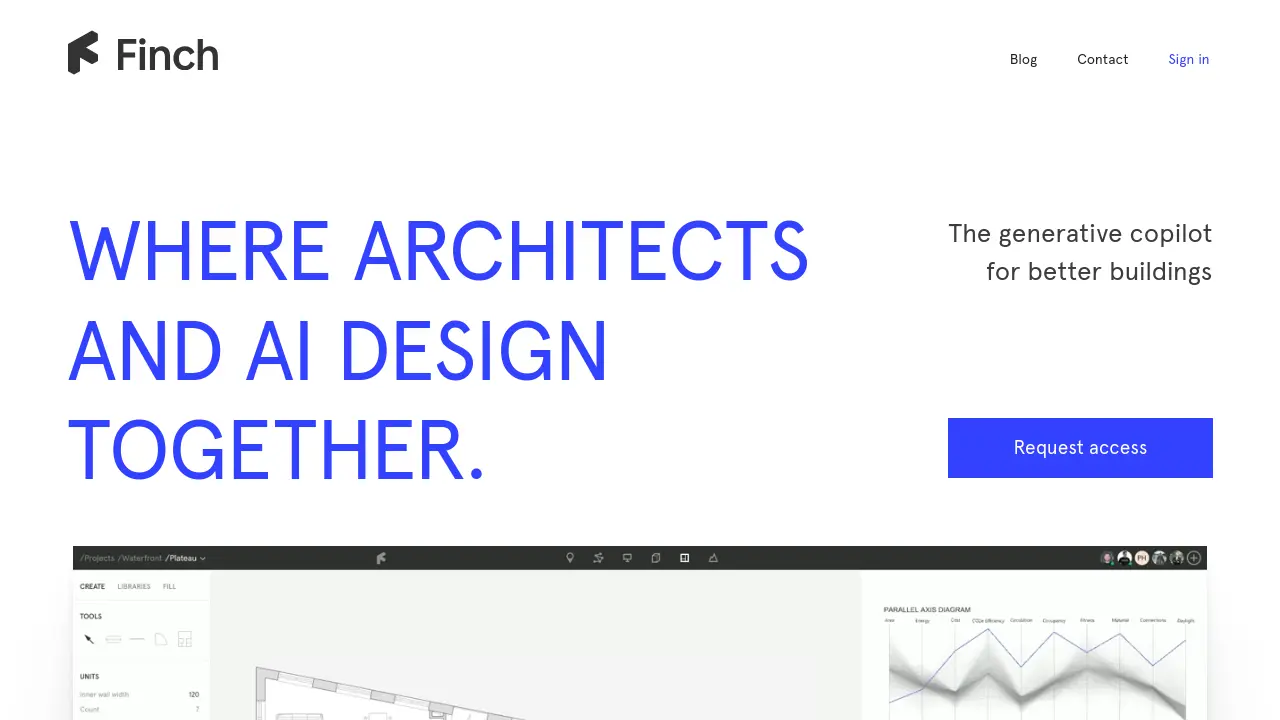 Finch - The generative copilot for better buildings