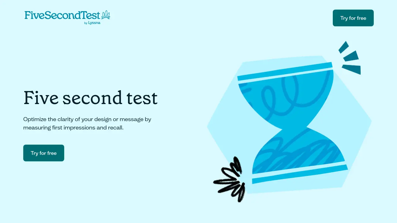 Five Second Test - Optimize the clarity of your design or message by ...