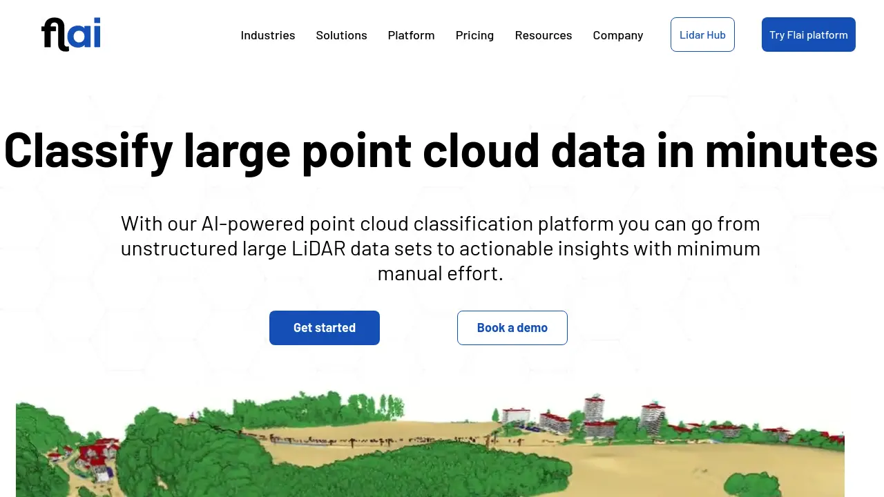 Flai - AI-powered point cloud classification platform for LiDAR data ...