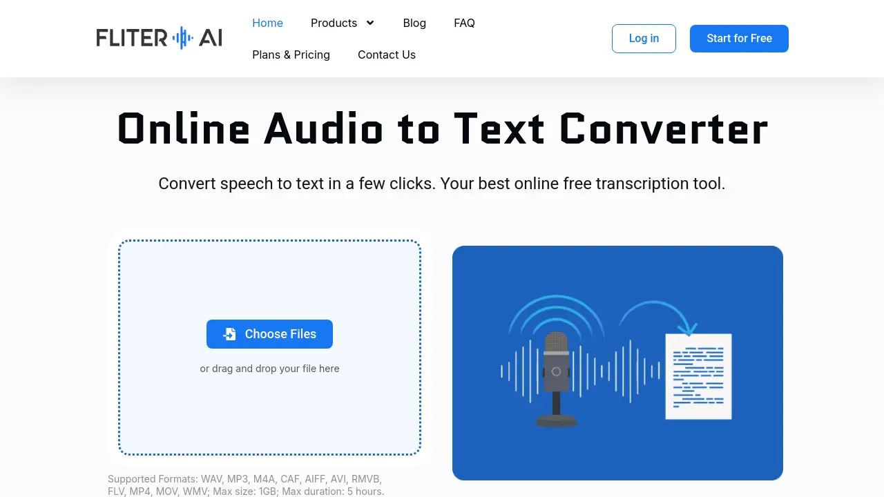 Fliter.ai screenshot