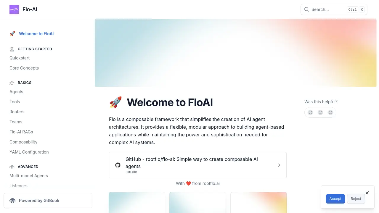 FloAI - Composable Framework for AI Agent Architectures