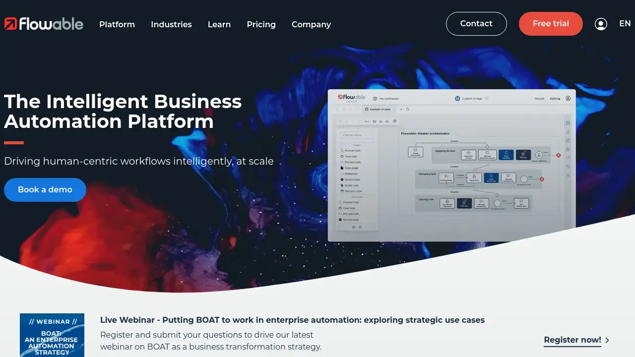 Flowable - The Intelligent Business Automation Platform