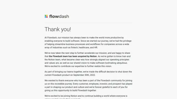 Flowdash