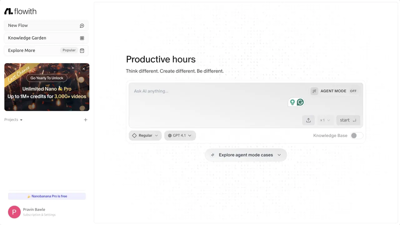 Mary Flowith Flowith - Empowering Creative Visions Through Autonomous AI Agents and ...