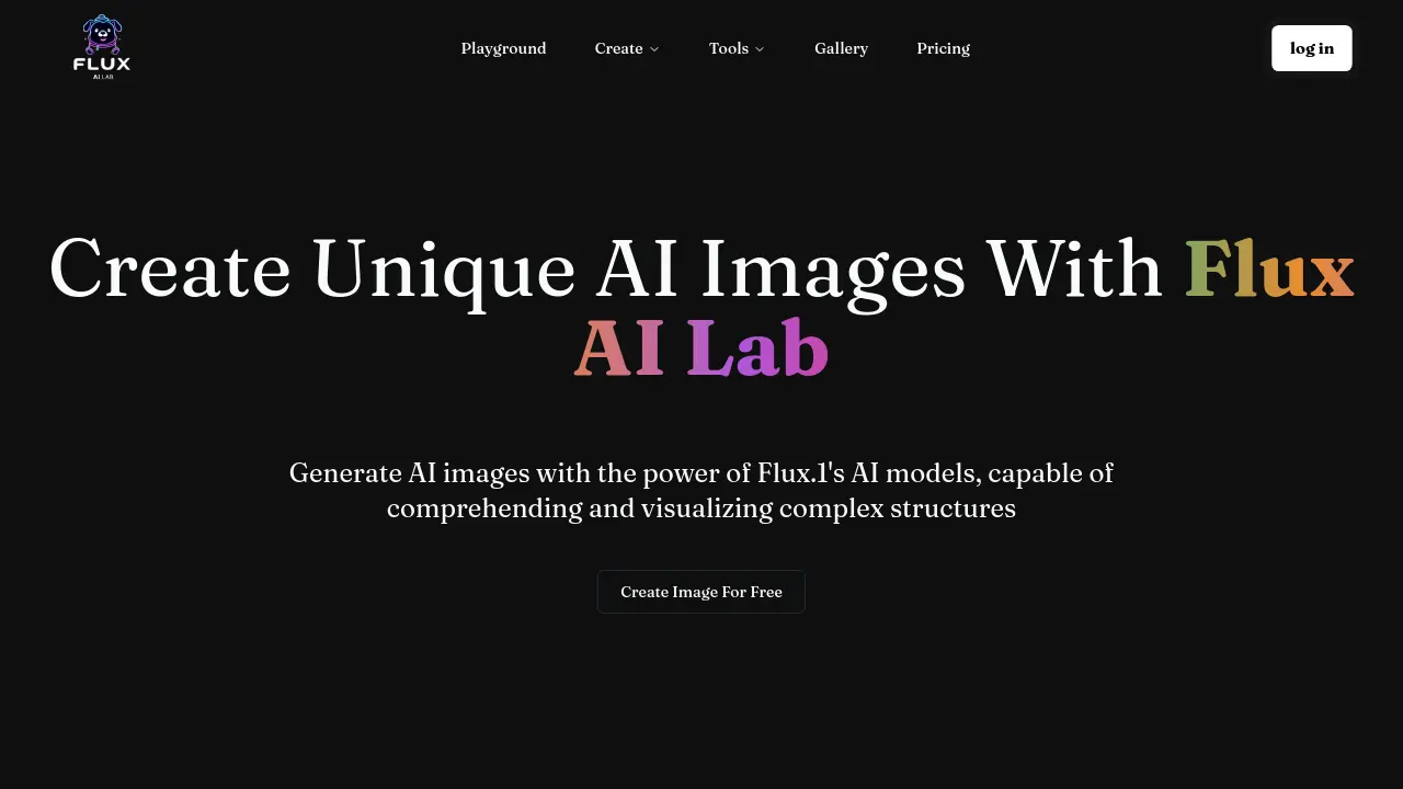 Flux AI Lab - Create Unique AI Images with Advanced AI Models