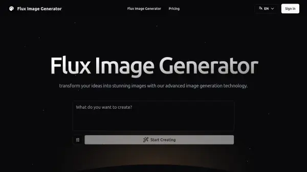Flux Image Generator