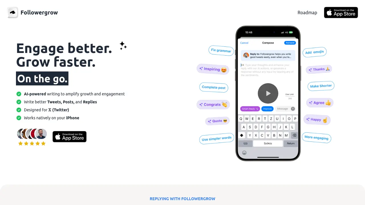 Followergrow screenshot