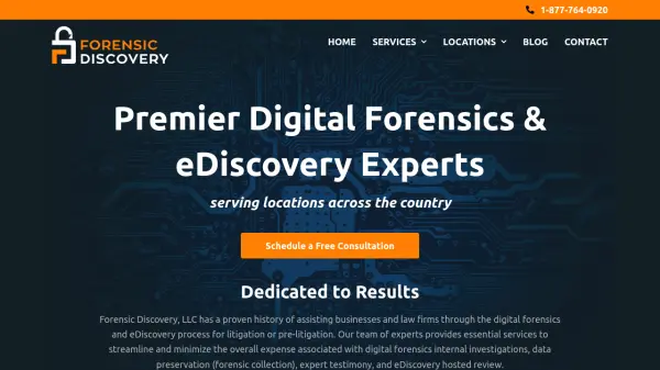 Forensic Discovery