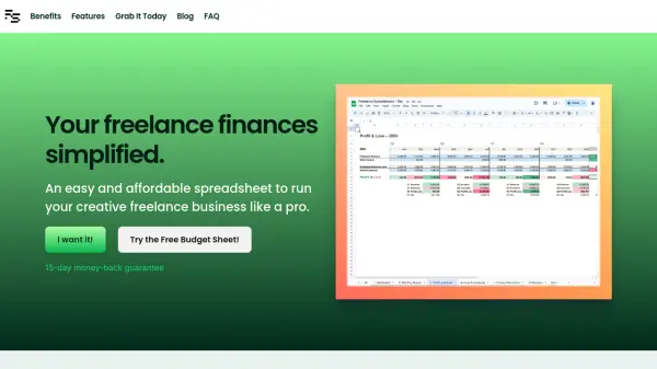 Freelance Spreadsheets