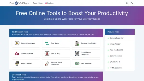 FreeWebTools