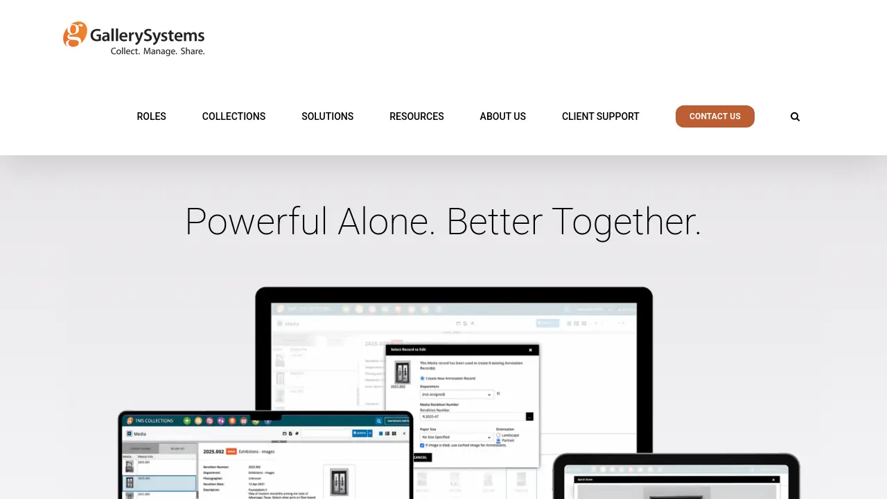 Gallery Systems TMS Suite - Comprehensive museum software solutions for ...