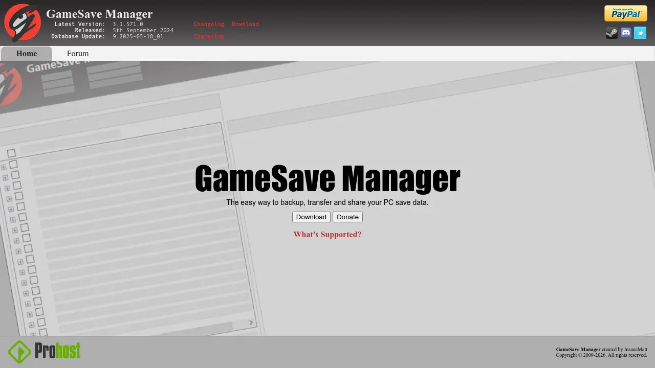 Save File Management Screen Game GameSave Manager - The easy way to backup, transfer and share your PC ...