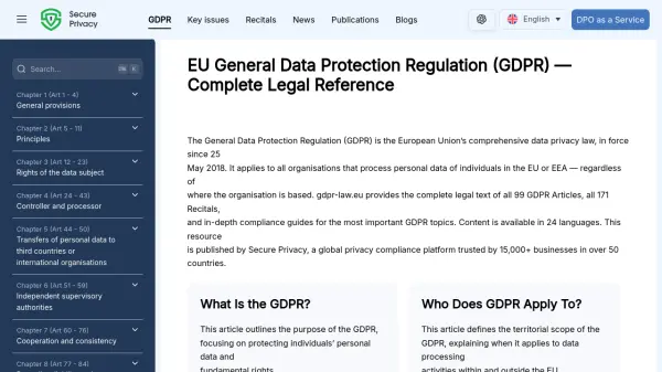 GDPR Law & Compliance Resource