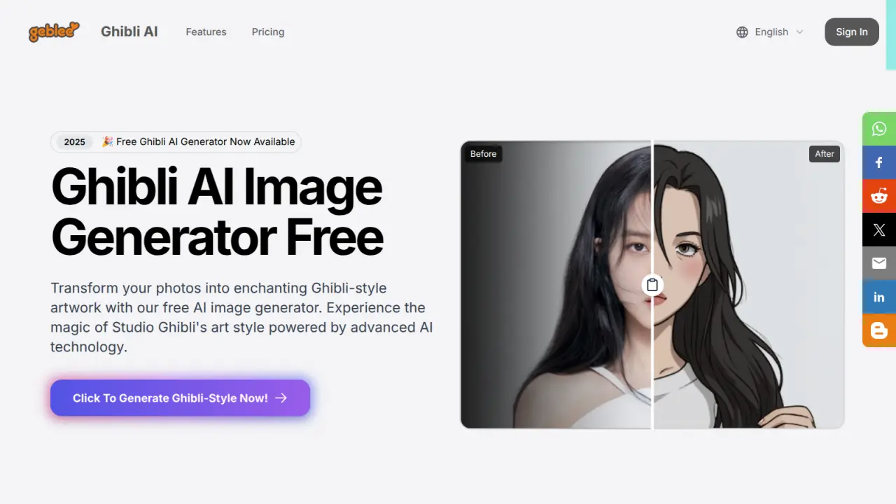 geblee.ai screenshot