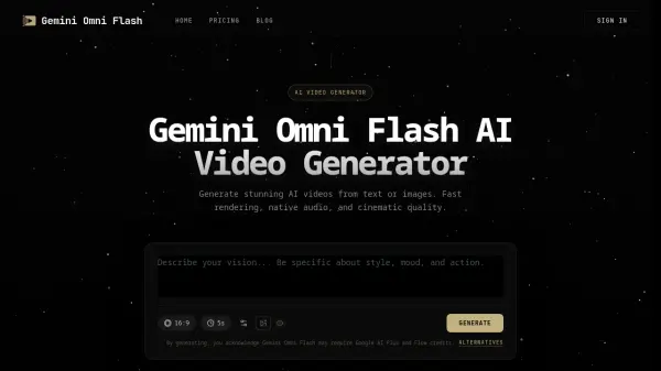 Gemini Omni Flash