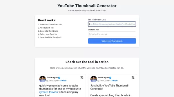 Generate Thumbnails