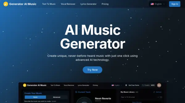 Generator AI Music