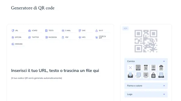 Generatore di QR code