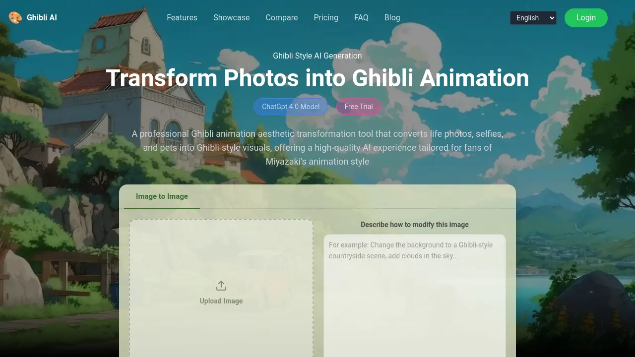 Ghibli Magic Maker screenshot