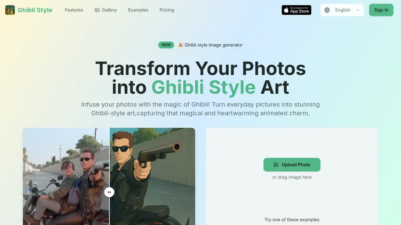 Ghibli Style screenshot