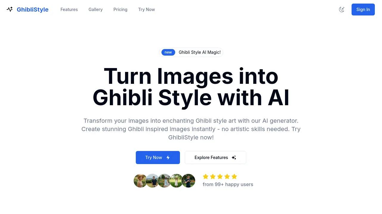 GhibliStyle screenshot