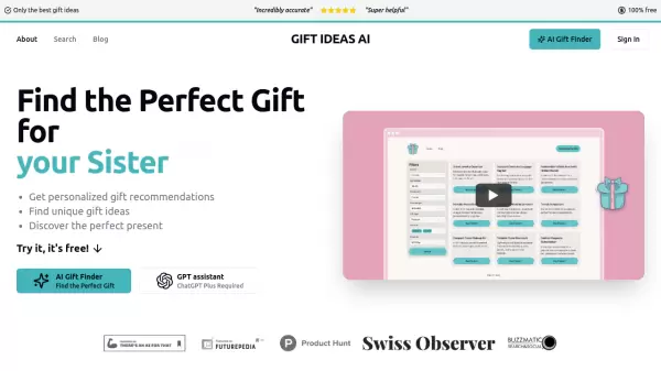 Gift Ideas AI