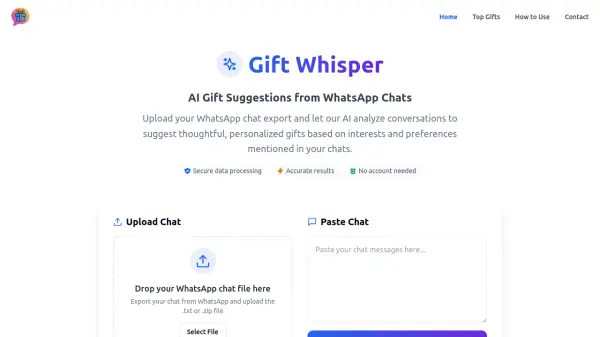Gift Whisper