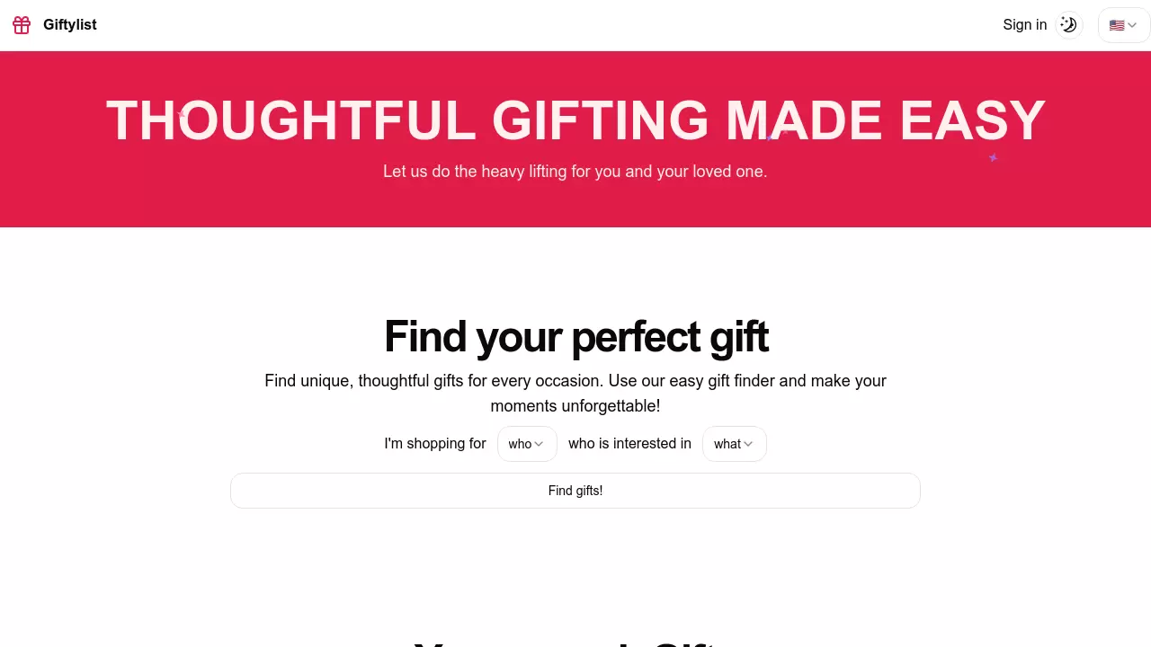 Giftylist