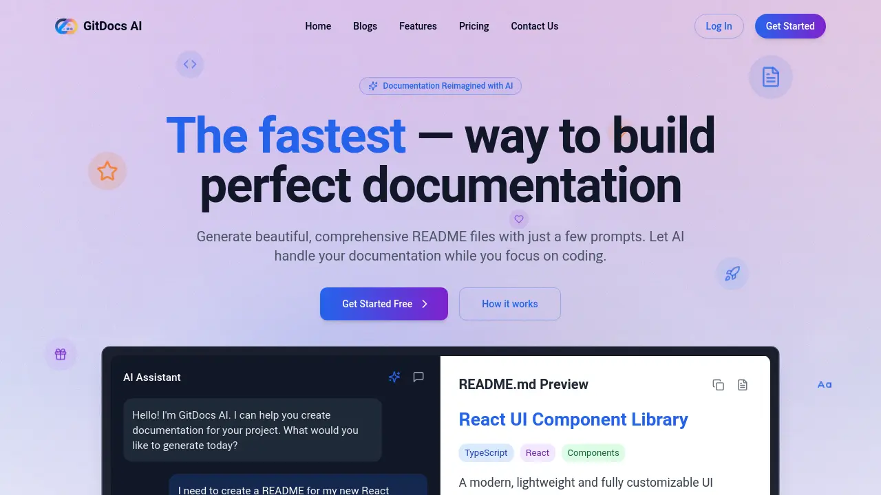 full git documentation: https: doc Images High... GitDocs AI - Documentation Reimagined with AI