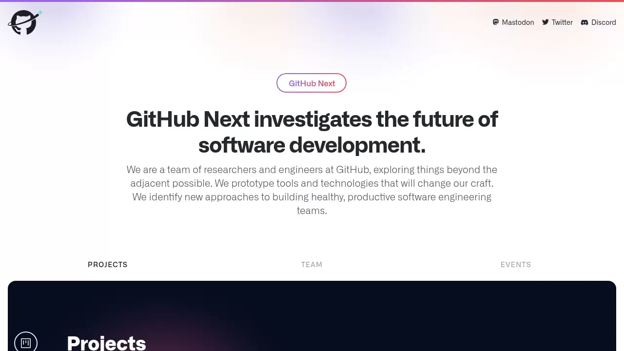 GitHub Next