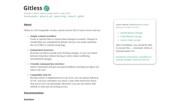 Gitless