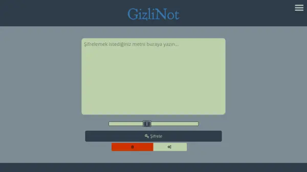 GizliNot
