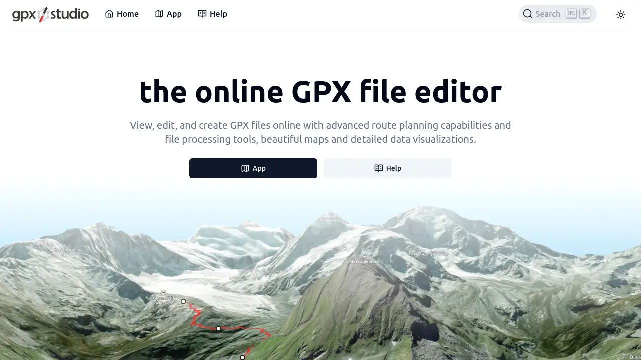 gpx.studio - Advanced Online GPX File Editor and Route Planner